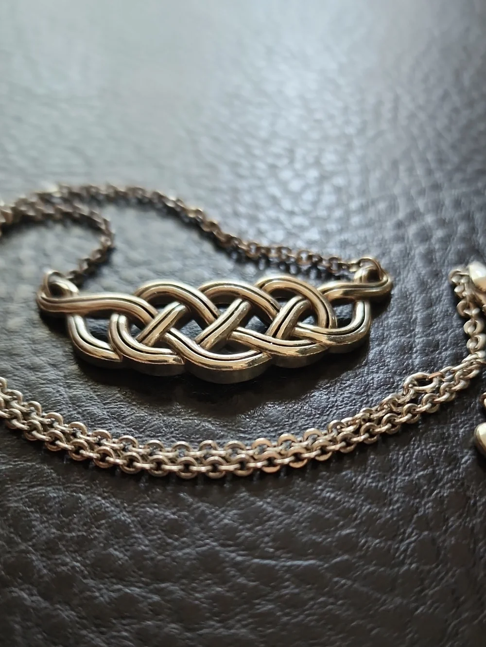 Brighton Silver Celtic Knot Pendant Necklace - Silver Tone